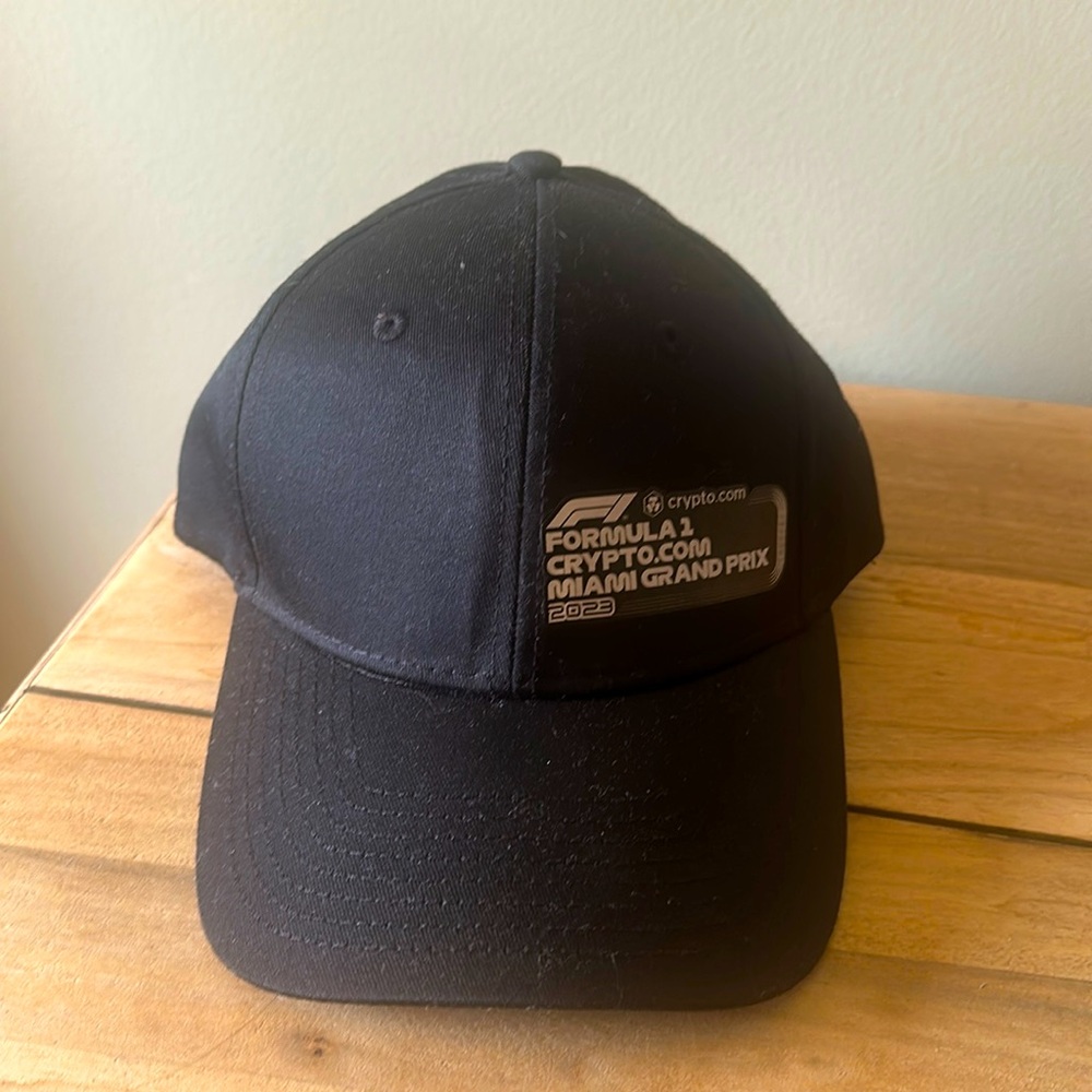 2023 Formula 1 Crypto.com Miami Grand Prix Black Snap Back Hat